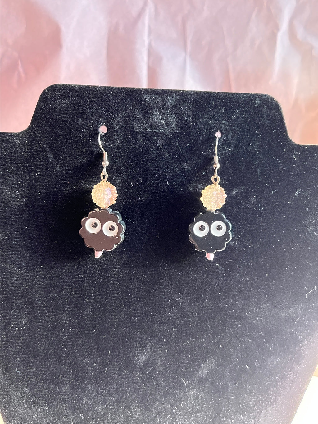 Hoshi Rußgeister Ohrringe Silber Kawaii Schmuck