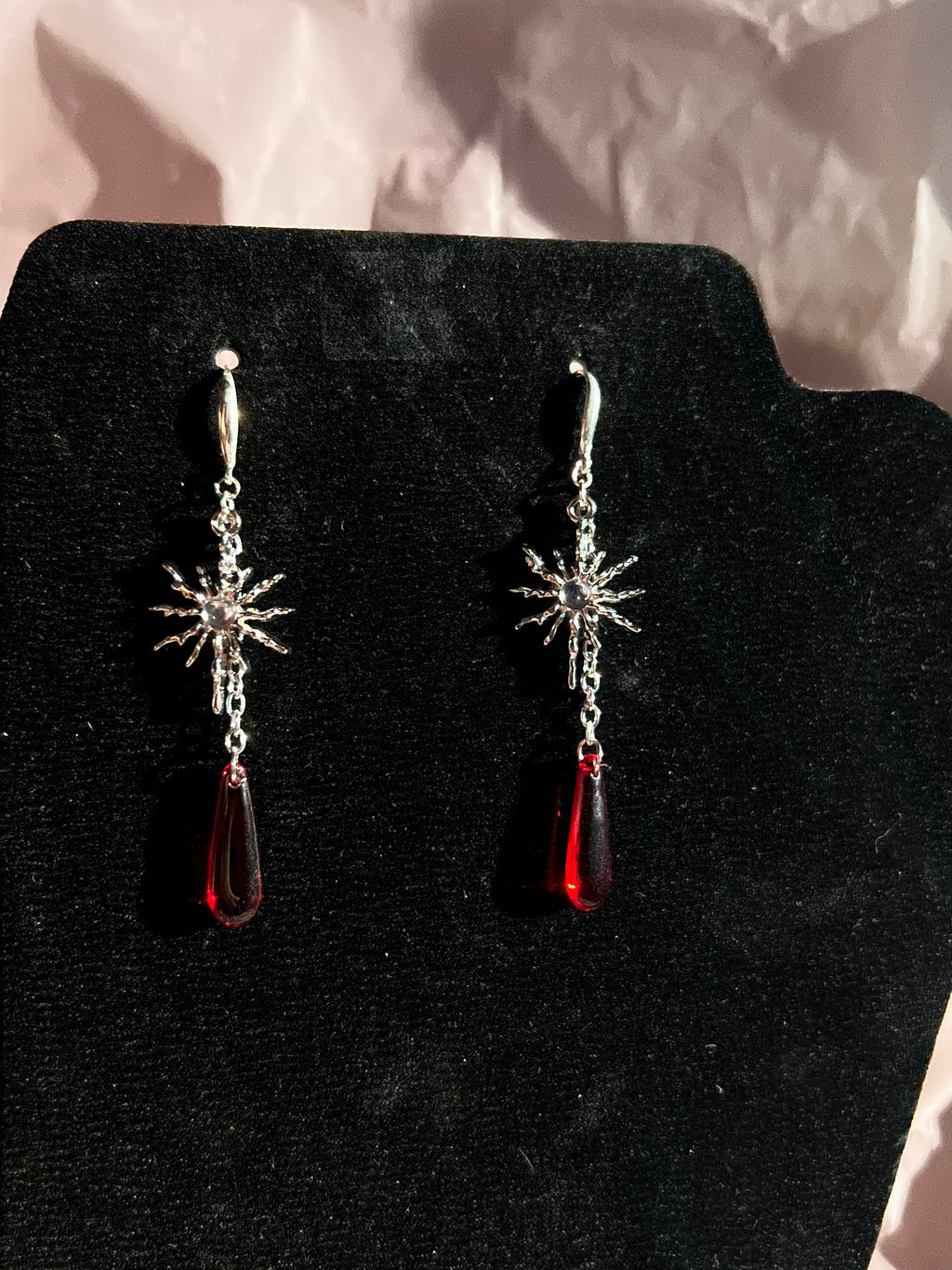 Akai Hanabi Ohrringe aus 925 Silber – Japanisch inspirierter Schmuck