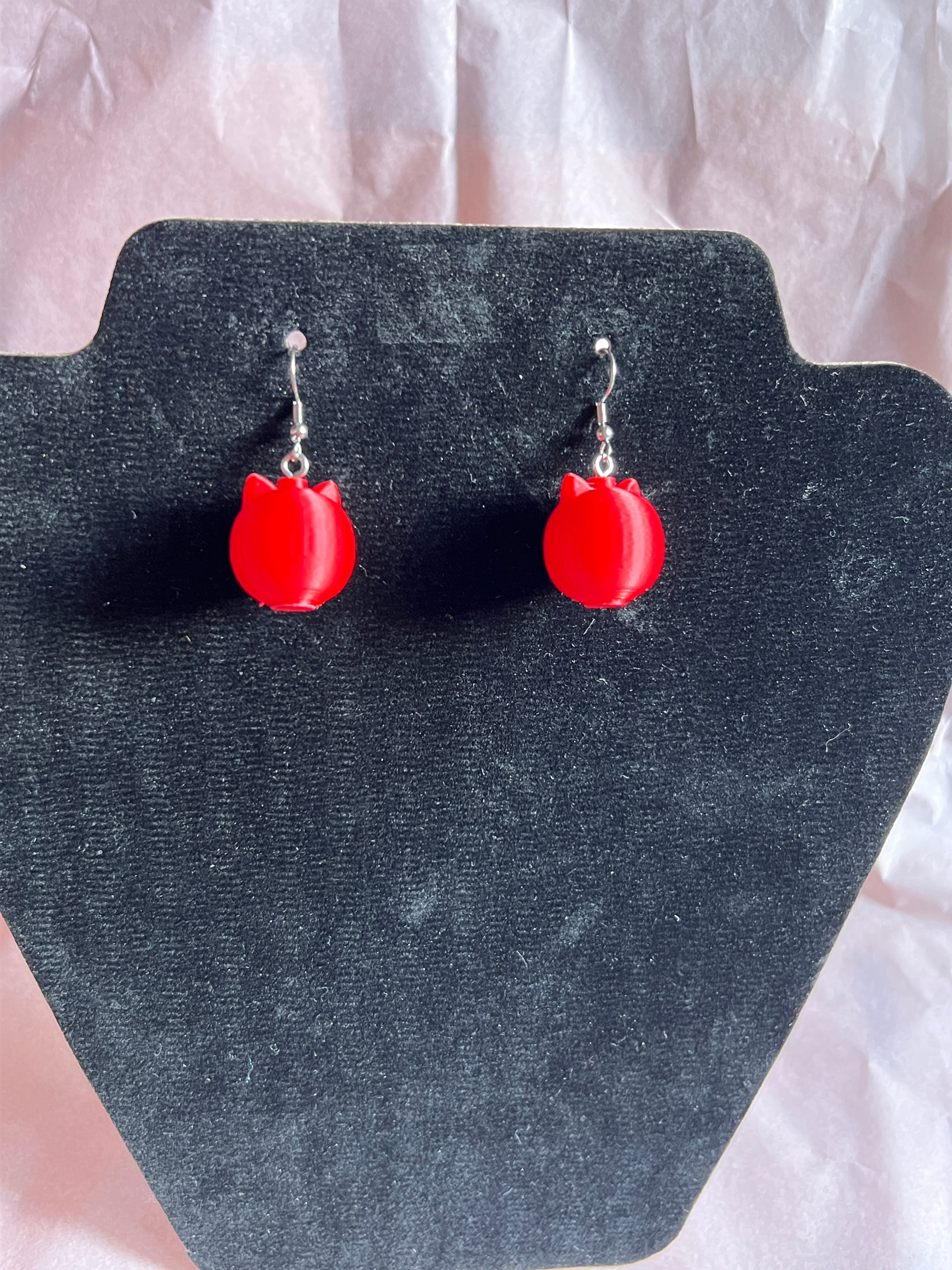 Katzenlaternen Ohrringe – Kawaii Schmuck