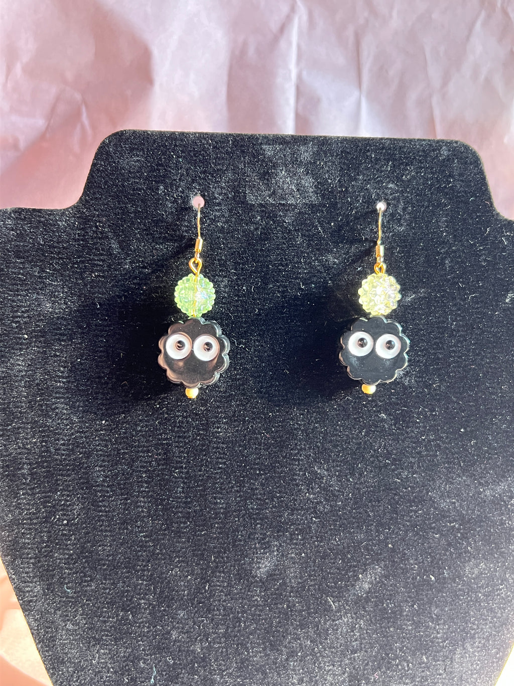 Hoshi Rußgeister Ohrringe Gold Kawaii Schmuck
