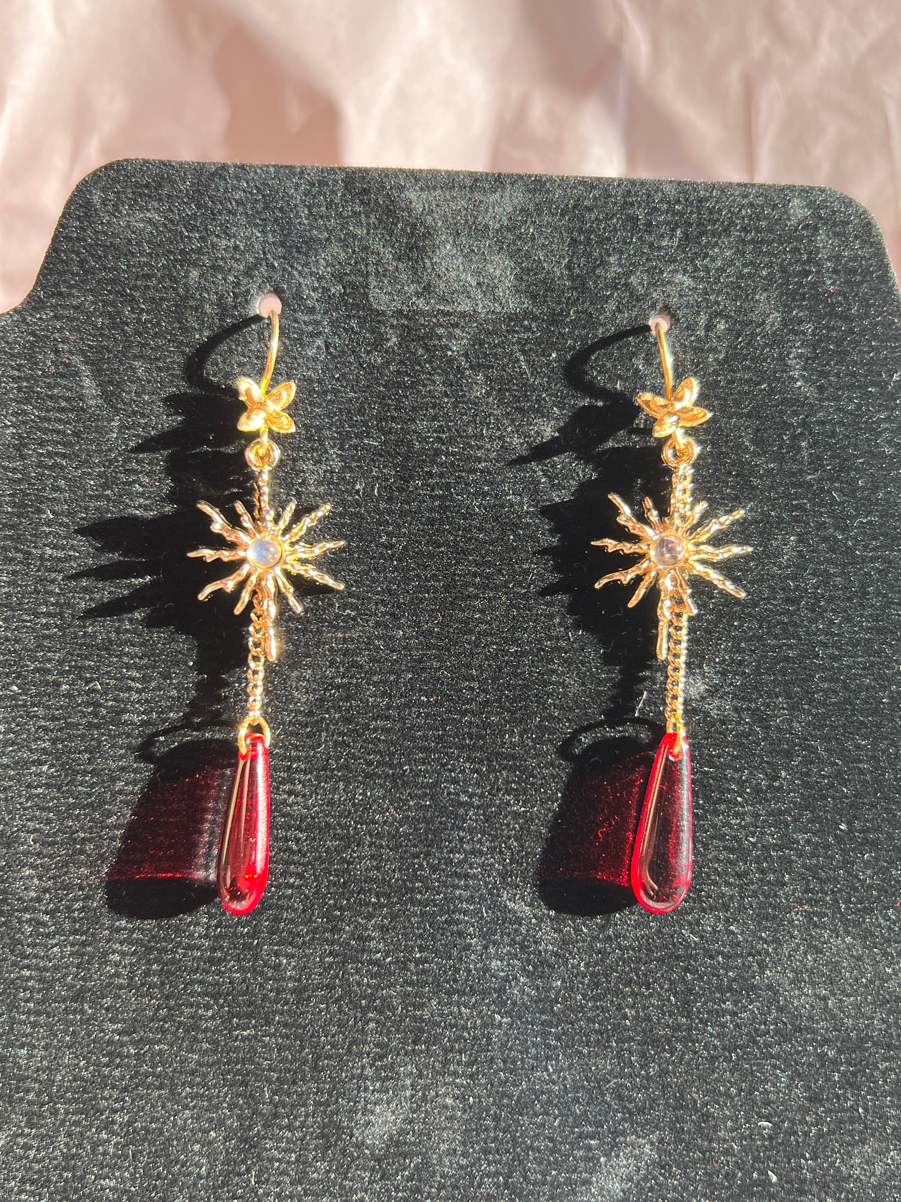 Akai Hanabi Ohrringe aus 925 Silber – Japanisch inspirierter Schmuck