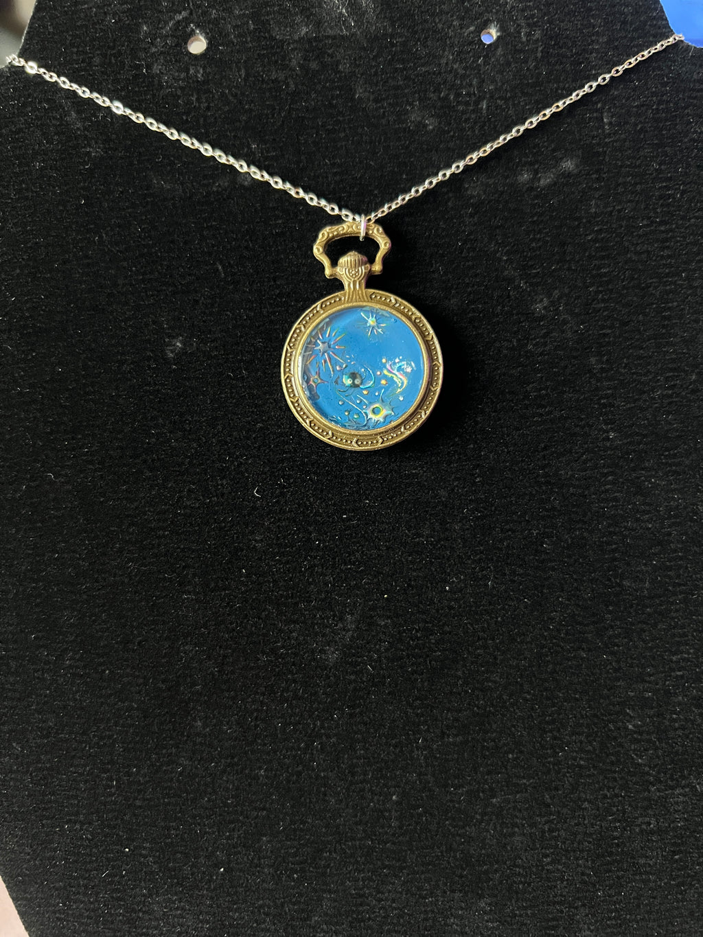 Flammendämon und Rußgeist Kette Silber – Handbemalter Anime Schmuck | Hanabi Kollektion (Kopie)
