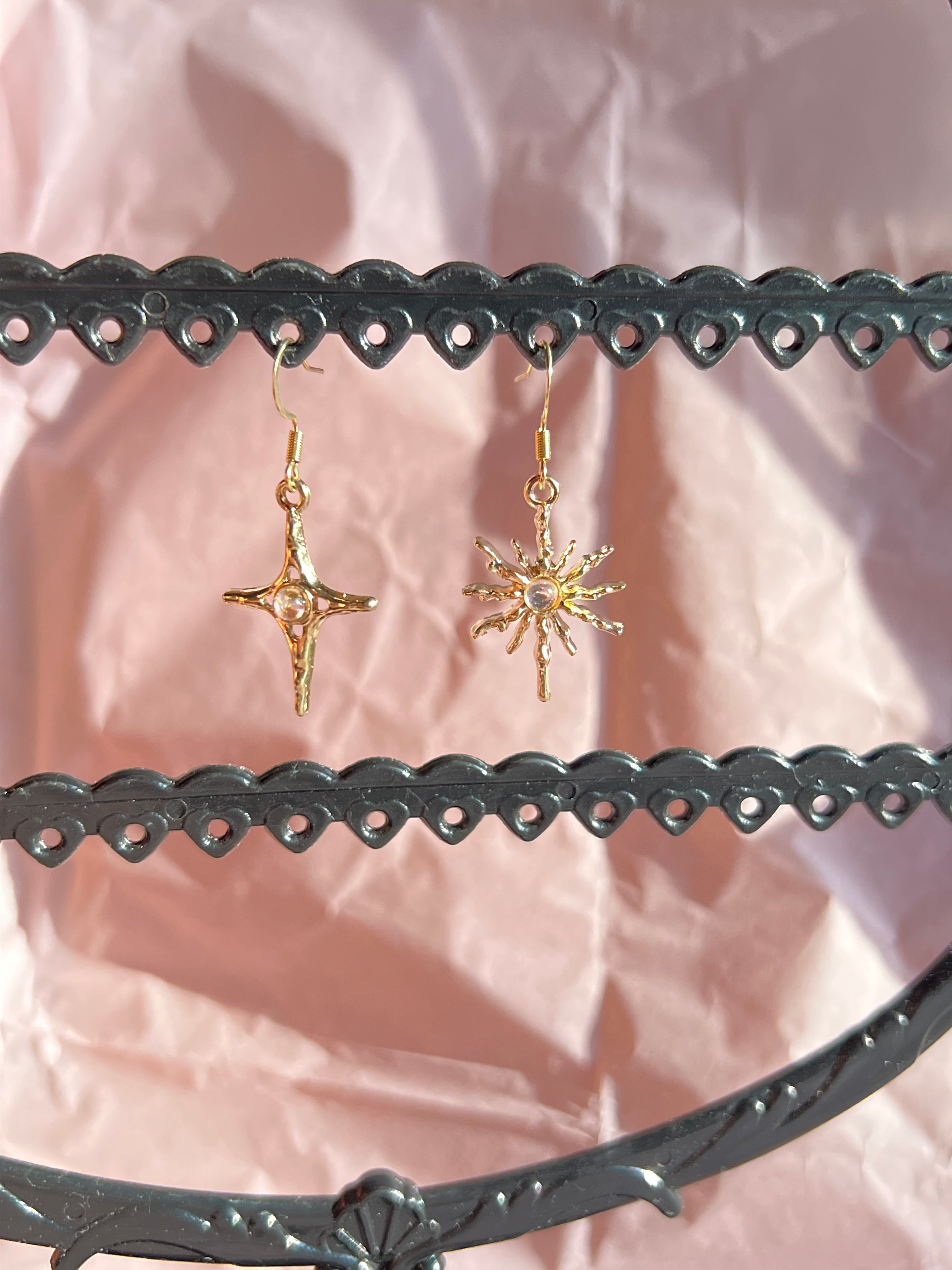 Hanabi no Hikari Ohrringe – Japanisch inspirierter Schmuck