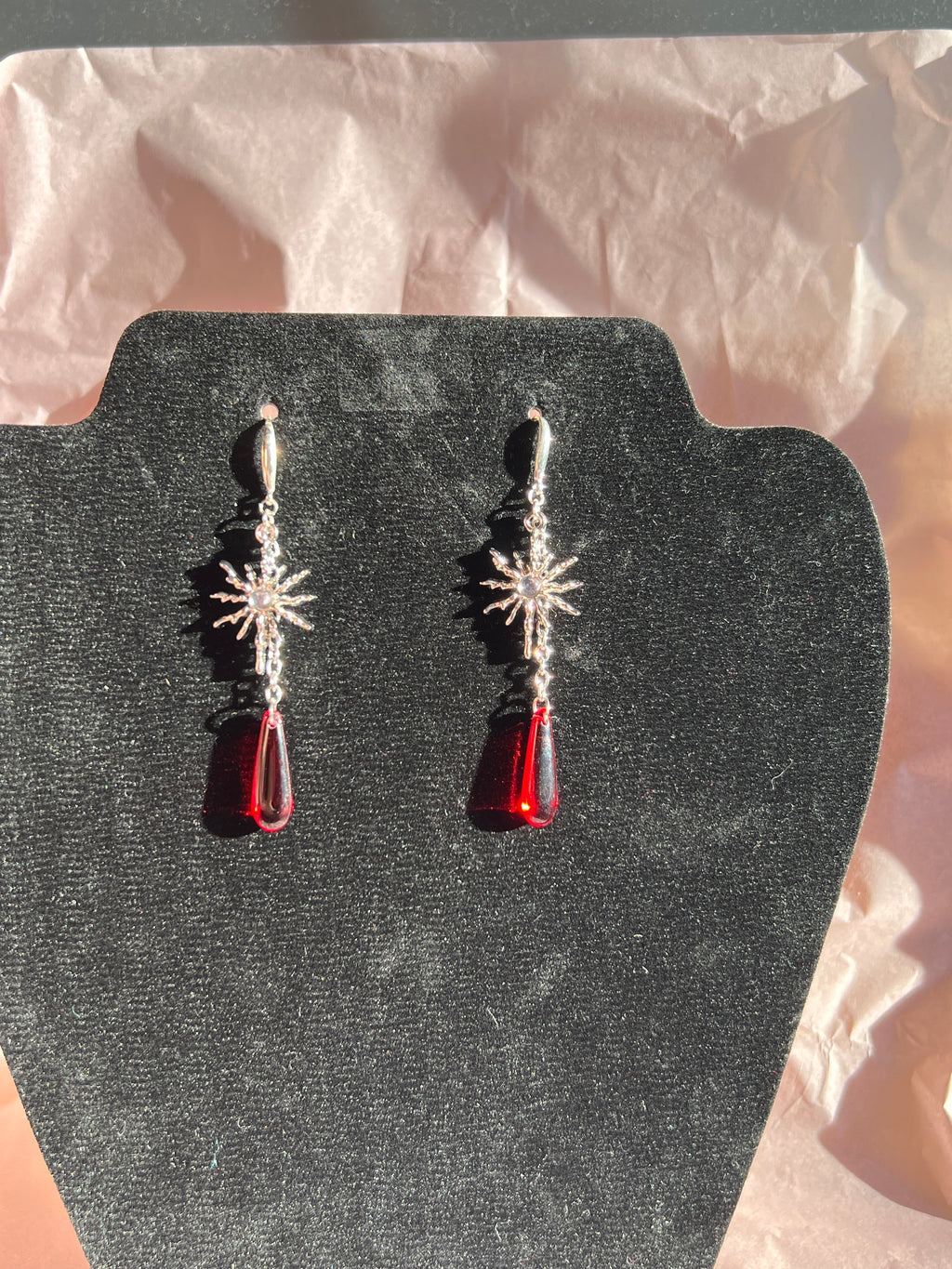 Akai Hanabi Ohrringe aus 925 Silber – Japanisch inspirierter Schmuck