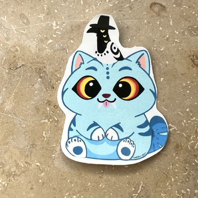 K-Pop inspirierter Sticker – Dämon Tiger