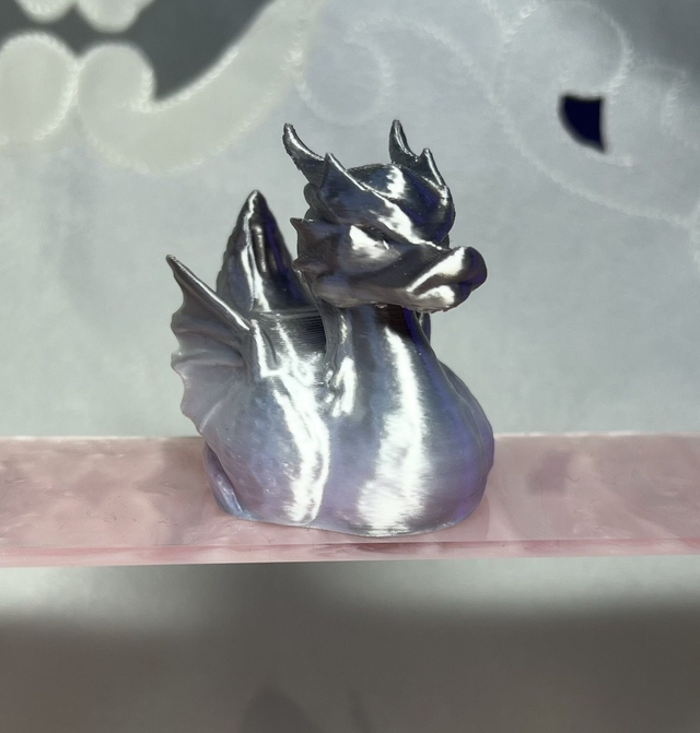 Drachen Ente 3D-Druck – Fantasy Dekofigur & Sammlerfigur
