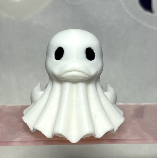 Gespenst Ente – 3D Druck Kawaii & Fantasy Deko
