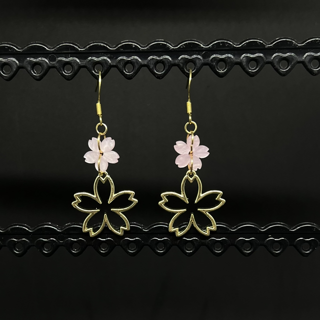 Kirschblüten Traum Ohrringe – Sakura Schmuck