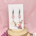 Kirschblüten Style Ohrringe – 316 Edelstahl