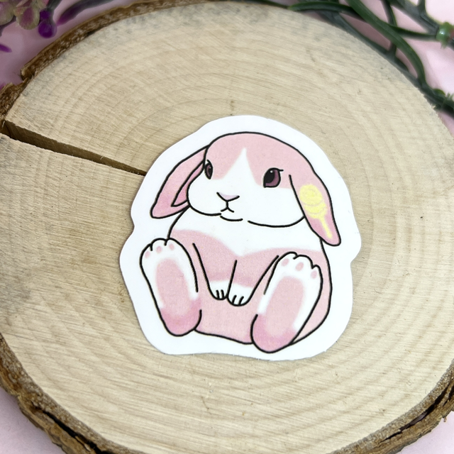 Mondhase Sticker – Kawaii Sticker