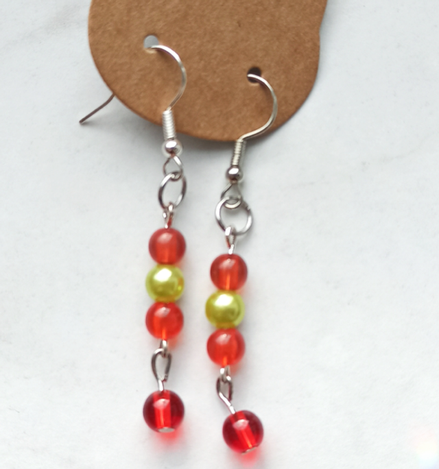 Anime-inspiriertes Schmuck-Set – Flamme & Stärke